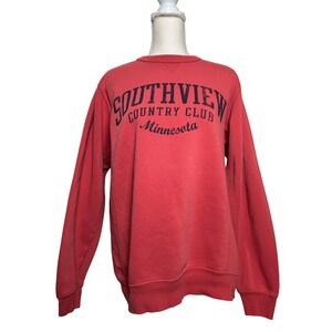 Gear Southview Country Club Minnesota Crewneck Sweatshirt Coral M